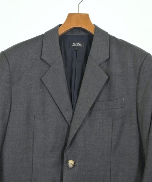 A.P.C.（アーペーセー）テーラードジャケット グレー サイズ:L メンズ/2200685530177