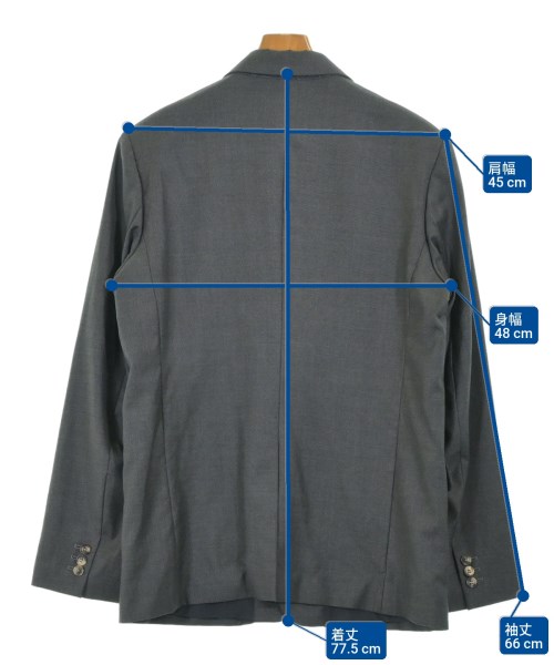 A.P.C.（アーペーセー）テーラードジャケット グレー サイズ:L メンズ/2200685530177
