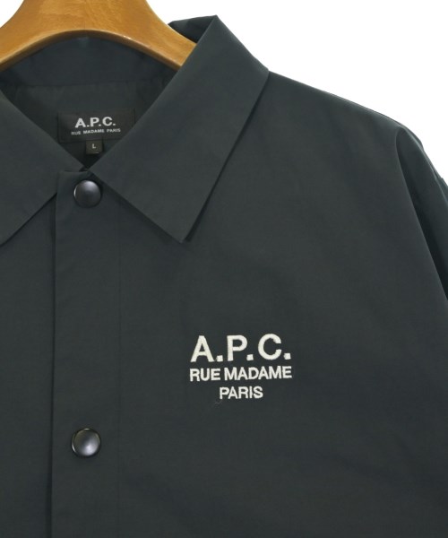 A.P.C.（アーペーセー）ブルゾン 黒 サイズ:L メンズ/2200686135043