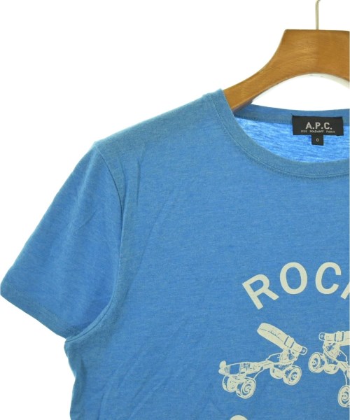 A.P.C.（アーペーセー）Tシャツ・カットソー 青 サイズ:0(XS位) メンズ/2200681321113