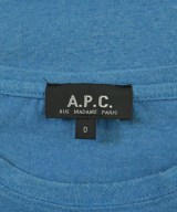 A.P.C.（アーペーセー）Tシャツ・カットソー 青 サイズ:0(XS位) メンズ/2200681321113