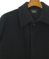 A.P.C.（アーペーセー）ステンカラーコート 黒 サイズ:XS メンズ/2200684069012