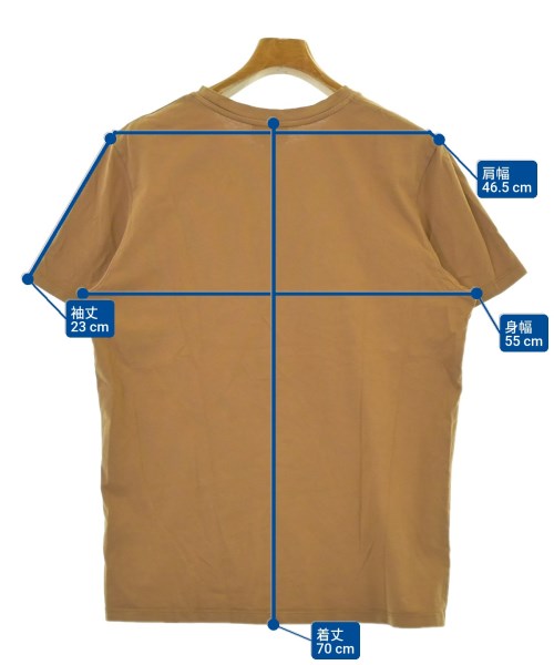 A.P.C.（アーペーセー）Tシャツ・カットソー 茶 サイズ:L メンズ/2200686873129
