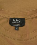 A.P.C.（アーペーセー）Tシャツ・カットソー 茶 サイズ:L メンズ/2200686873129