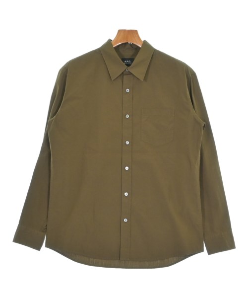 A.P.C.(アーペーセー)カジュアルシャツ 茶 サイズ:S/2200687399017