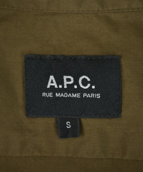 A.P.C.（アーペーセー）カジュアルシャツ 茶 サイズ:S メンズ/2200687399017