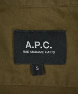A.P.C.（アーペーセー）カジュアルシャツ 茶 サイズ:S メンズ/2200687399017