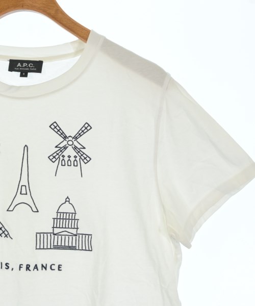 A.P.C.（アーペーセー）Tシャツ・カットソー 白 サイズ:S メンズ/2200682860048
