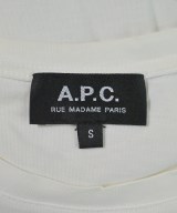 A.P.C.（アーペーセー）Tシャツ・カットソー 白 サイズ:S メンズ/2200682860062