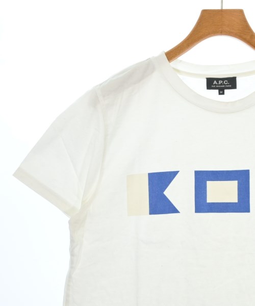 A.P.C.（アーペーセー）Tシャツ・カットソー 白 サイズ:M メンズ/2200682860079