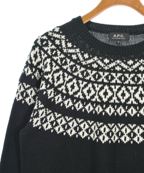 A.P.C.（アーペーセー）ニット・セーター 黒 サイズ:M メンズ/2200683709315
