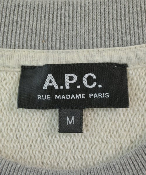A.P.C.（アーペーセー）スウェット グレー サイズ:M メンズ/2200683785043