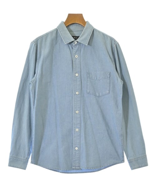 A.P.C.(アーペーセー)カジュアルシャツ 青 サイズ:XS/2200683785074