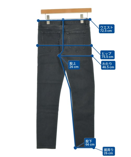 A.P.C.（アーペーセー）デニムパンツ 黒 サイズ:28(S位) メンズ/2200684614083
