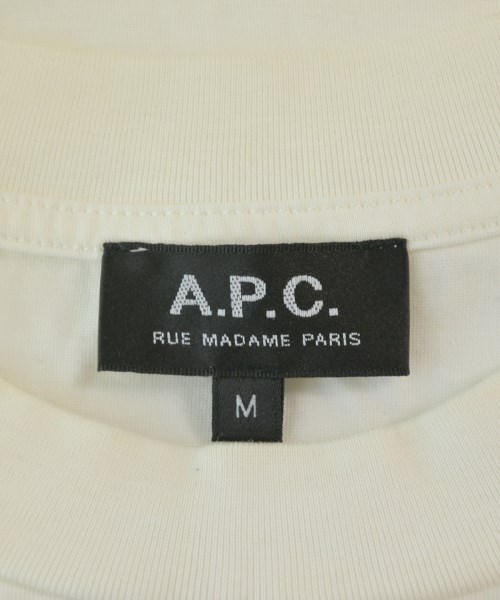 A.P.C.（アーペーセー）Tシャツ・カットソー 白 サイズ:M メンズ/2200688209032