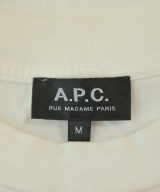 A.P.C.（アーペーセー）Tシャツ・カットソー 白 サイズ:M メンズ/2200688209032