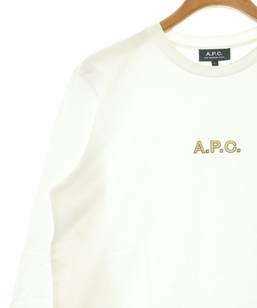 A.P.C.（アーペーセー）Tシャツ・カットソー 白 サイズ:L メンズ/2200688280031