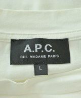A.P.C.（アーペーセー）Tシャツ・カットソー 白 サイズ:L メンズ/2200688280031