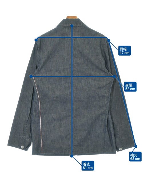 A.P.C.（アーペーセー）デニムジャケット 紺 サイズ:1(S位) メンズ/2200688545017