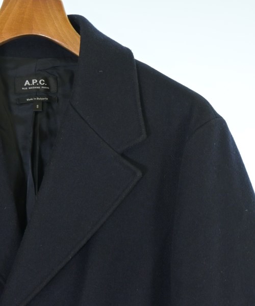 A.P.C.（アーペーセー）チェスターコート 紺 サイズ:S メンズ/2200687962051