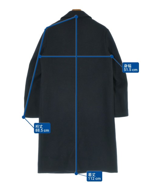 A.P.C.（アーペーセー）チェスターコート 紺 サイズ:S メンズ/2200687962051