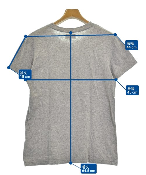 A.P.C.（アーペーセー）Tシャツ・カットソー グレー サイズ:XS メンズ/2200689031045