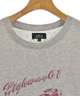 A.P.C.（アーペーセー）Tシャツ・カットソー グレー サイズ:XS メンズ/2200689031045