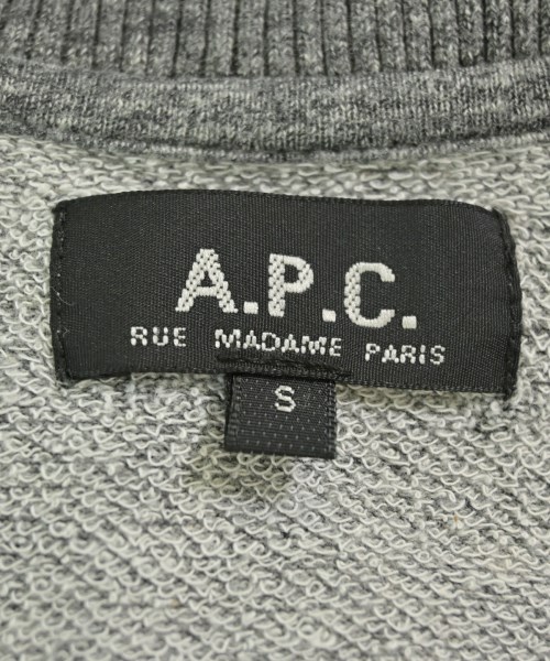 A.P.C.（アーペーセー）スウェット グレー サイズ:S メンズ/2200690281040
