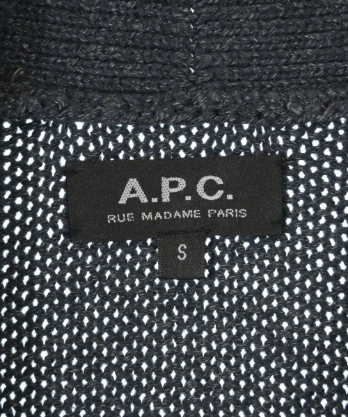 A.P.C.（アーペーセー）カーディガン 紺 サイズ:S メンズ/2200690281064