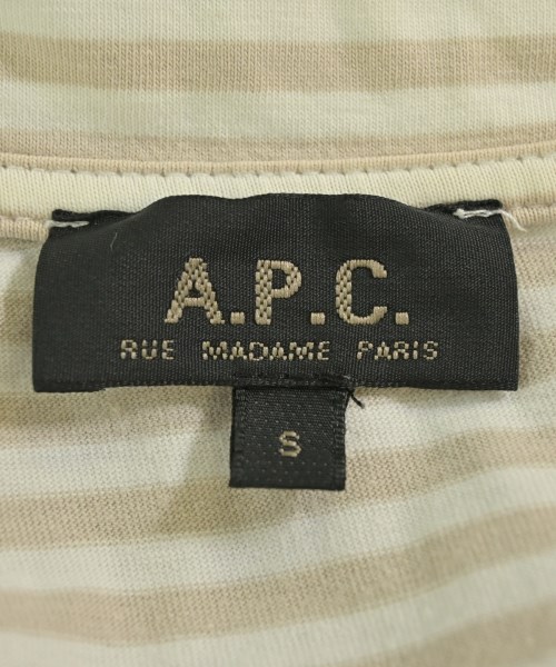 A.P.C.（アーペーセー）ポロシャツ ベージュ サイズ:S メンズ/2200690281088