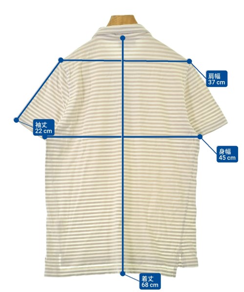 A.P.C.（アーペーセー）ポロシャツ ベージュ サイズ:S メンズ/2200690281088