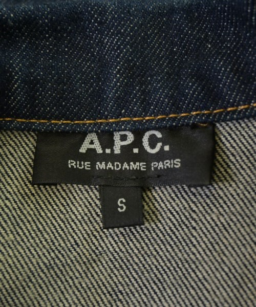 A.P.C.（アーペーセー）デニムジャケット 紺 サイズ:S メンズ/2200690389012