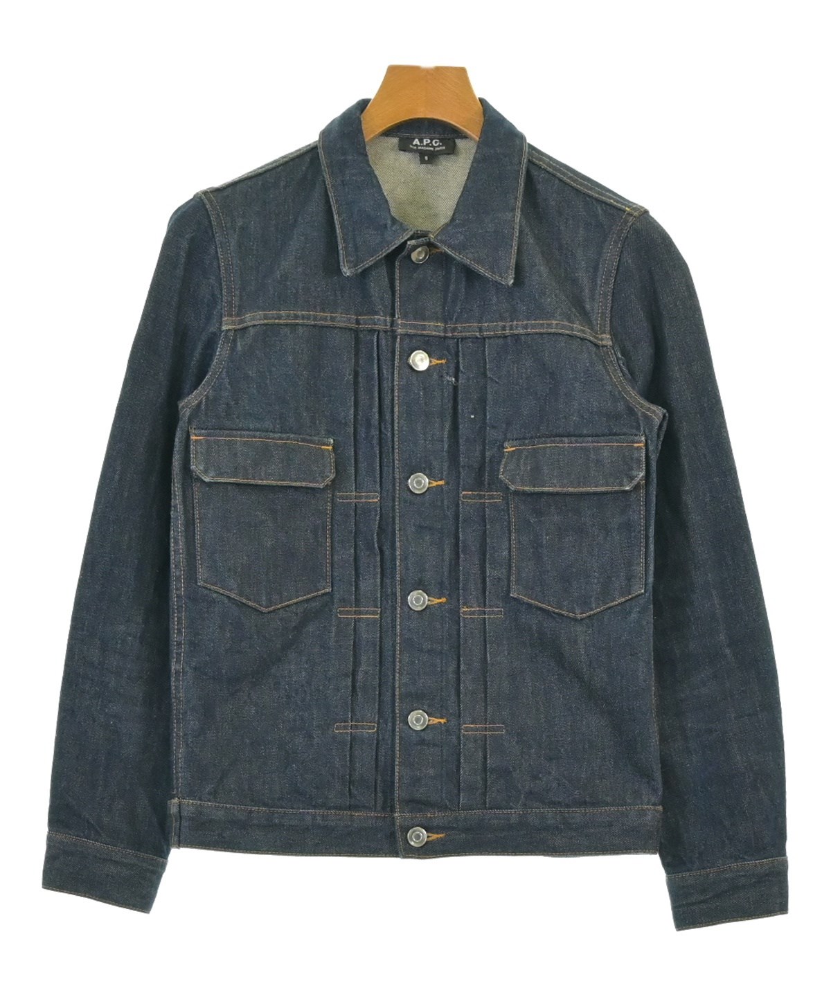 A.P.C.（アーペーセー）デニムジャケット 紺 サイズ:S メンズ