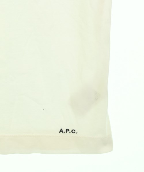 A.P.C.（アーペーセー）Tシャツ・カットソー 白 サイズ:S メンズ/2200690456097
