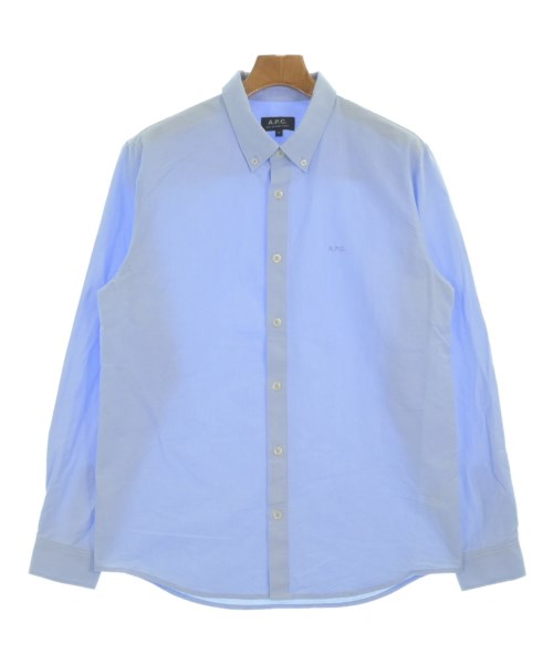 A.P.C.(アーペーセー)カジュアルシャツ 青 サイズ:M/2200679540106