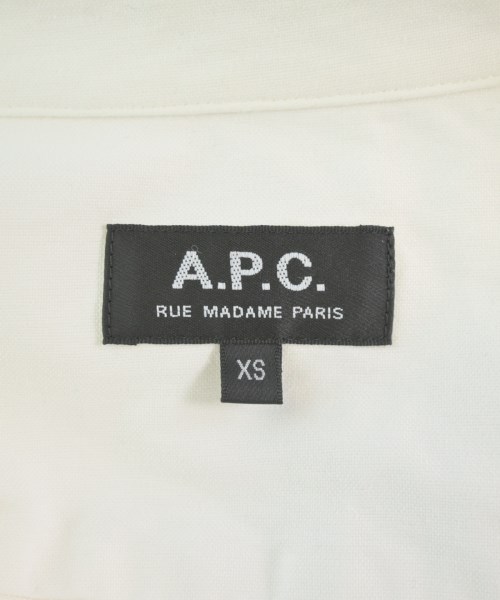 A.P.C.（アーペーセー）カジュアルシャツ 白 サイズ:XS メンズ/2200679540113