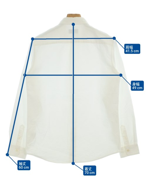 A.P.C.（アーペーセー）カジュアルシャツ 白 サイズ:XS メンズ/2200679540113
