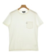 A.P.C.（アーペーセー）Tシャツ・カットソー 白 サイズ:L メンズ/2200690172027