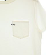 A.P.C.（アーペーセー）Tシャツ・カットソー 白 サイズ:L メンズ/2200690172027