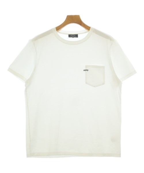 A.P.C.(アーペーセー)Tシャツ・カットソー 白 サイズ:L/2200690172034