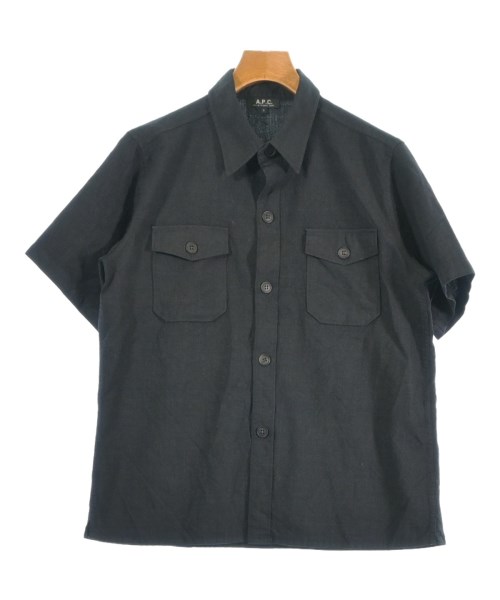 A.P.C.(アーペーセー)カジュアルシャツ 黒 サイズ:S/2200691212029