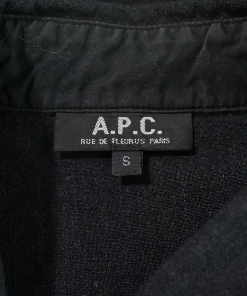A.P.C.（アーペーセー）カジュアルシャツ 黒 サイズ:S メンズ/2200691212029