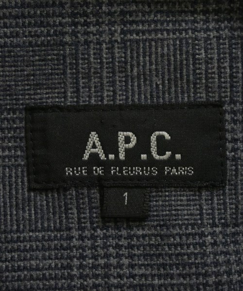 A.P.C.（アーペーセー）カジュアルシャツ グレー サイズ:1(S位) メンズ/2200691339146
