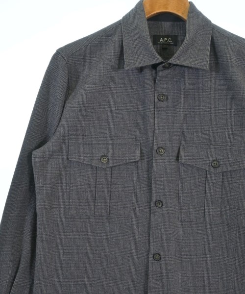 A.P.C.（アーペーセー）カジュアルシャツ グレー サイズ:1(S位) メンズ/2200691339146