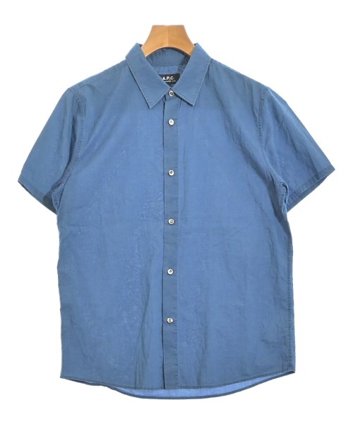 A.P.C.(アーペーセー)カジュアルシャツ 紺 サイズ:M/2200691517070