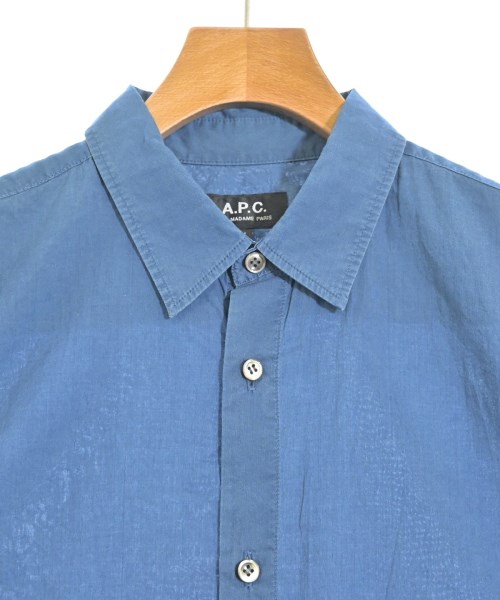 A.P.C.（アーペーセー）カジュアルシャツ 紺 サイズ:M メンズ/2200691517070