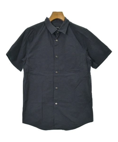 A.P.C.(アーペーセー)カジュアルシャツ 紺 サイズ:S/2200686759041