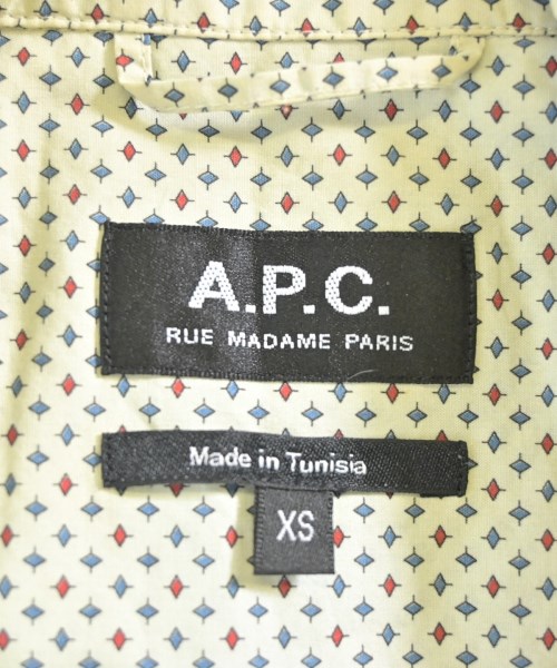 A.P.C.（アーペーセー）カジュアルシャツ 白 サイズ:XS メンズ/2200691782072