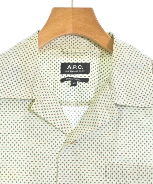 A.P.C.（アーペーセー）カジュアルシャツ 白 サイズ:XS メンズ/2200691782072