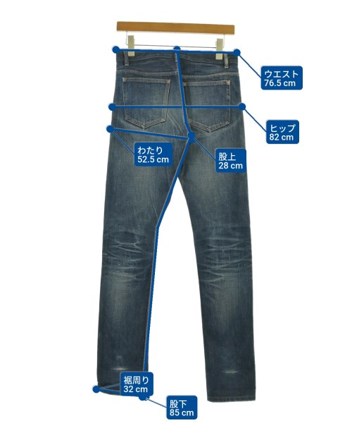 A.P.C.（アーペーセー）デニムパンツ 紺 サイズ:27(XS位) メンズ/2200686736097